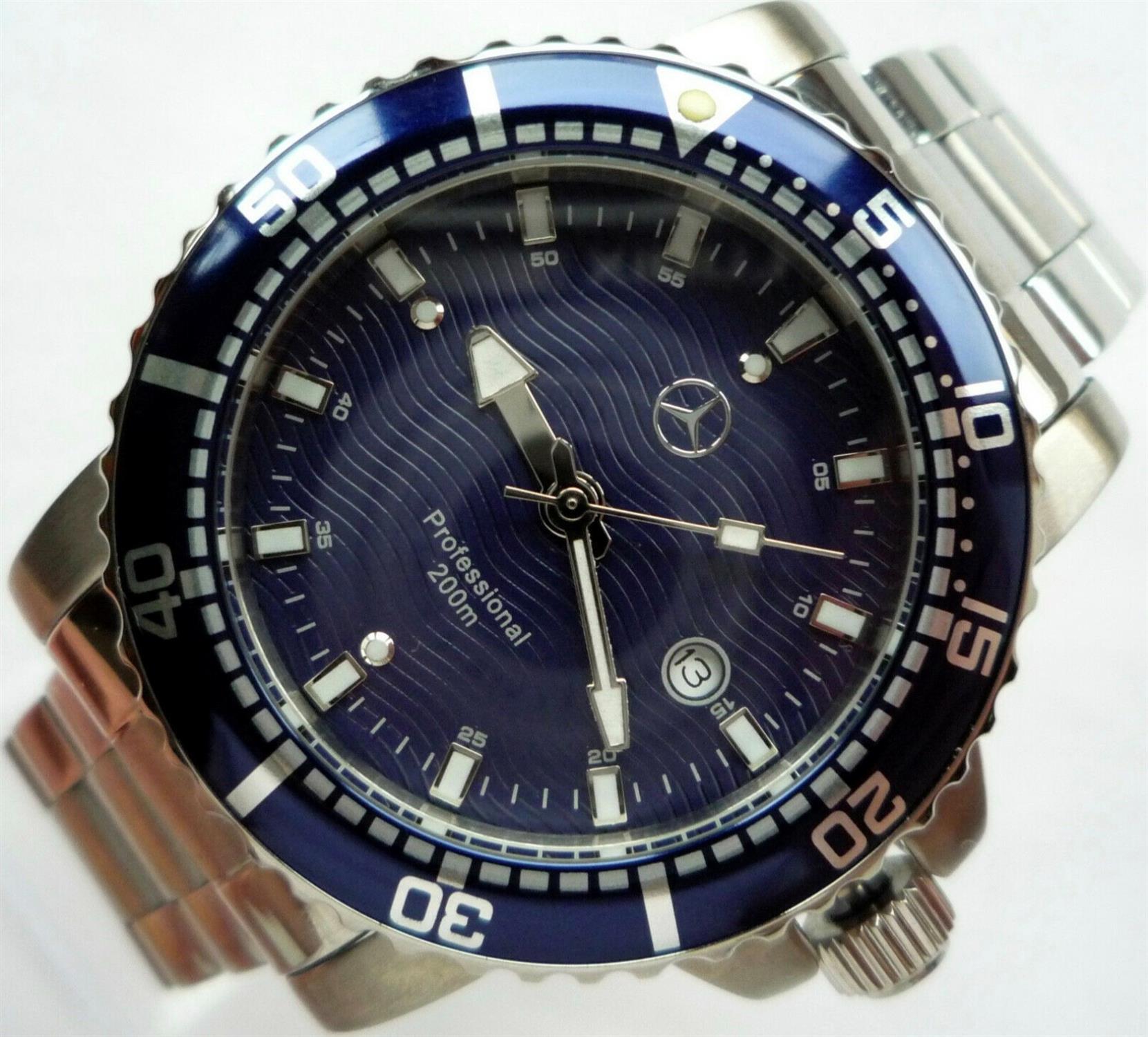 A Super Rare and Unused Mercedes-Benz Submariner Classic Divers Professional Sports Watch - Image 3 of 8