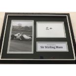 Signed Stirling Moss Production