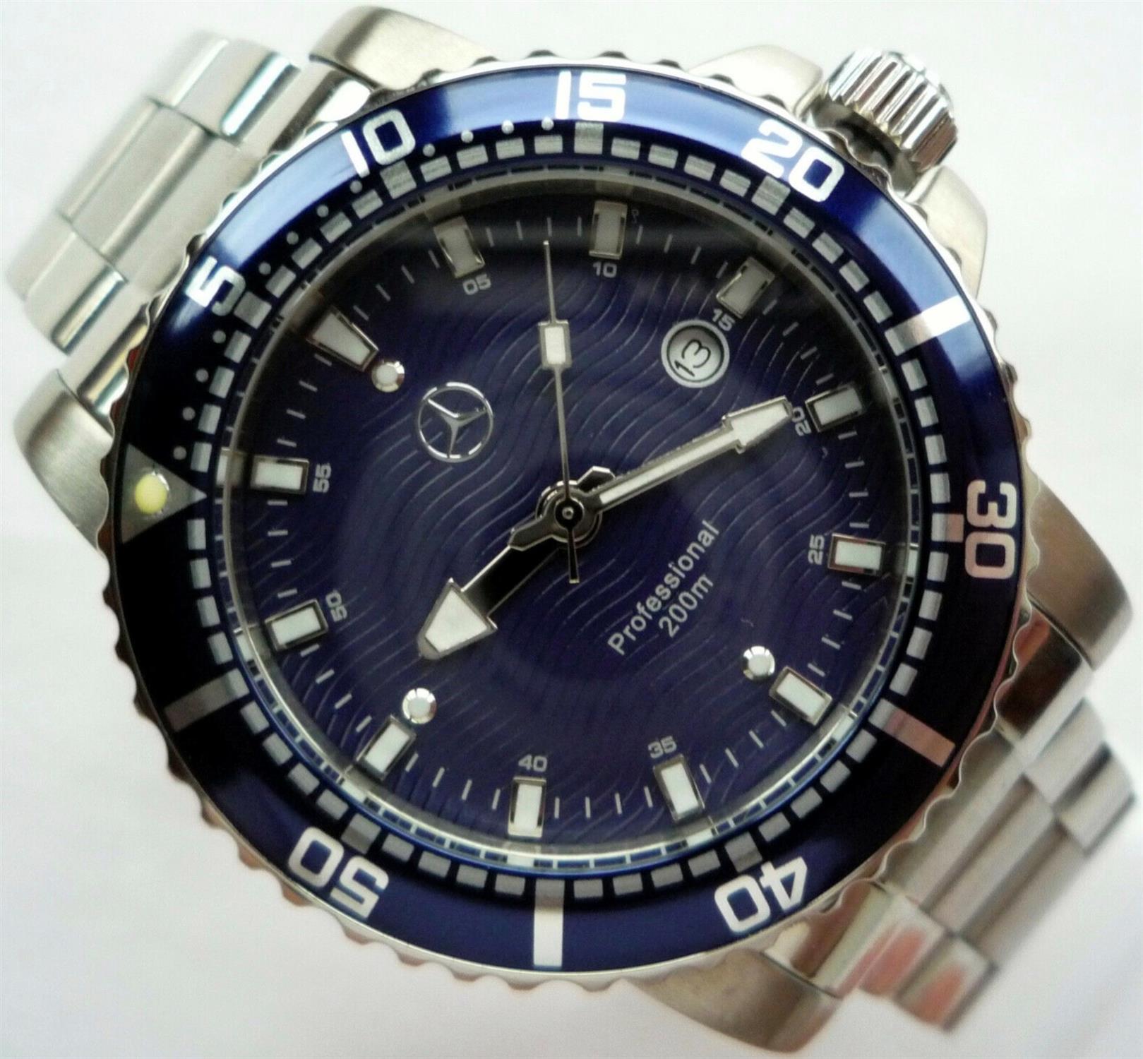 A Super Rare and Unused Mercedes-Benz Submariner Classic Divers Professional Sports Watch - Image 7 of 8