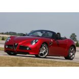 2013 Alfa Romeo 8C Spider - 72 Miles From New