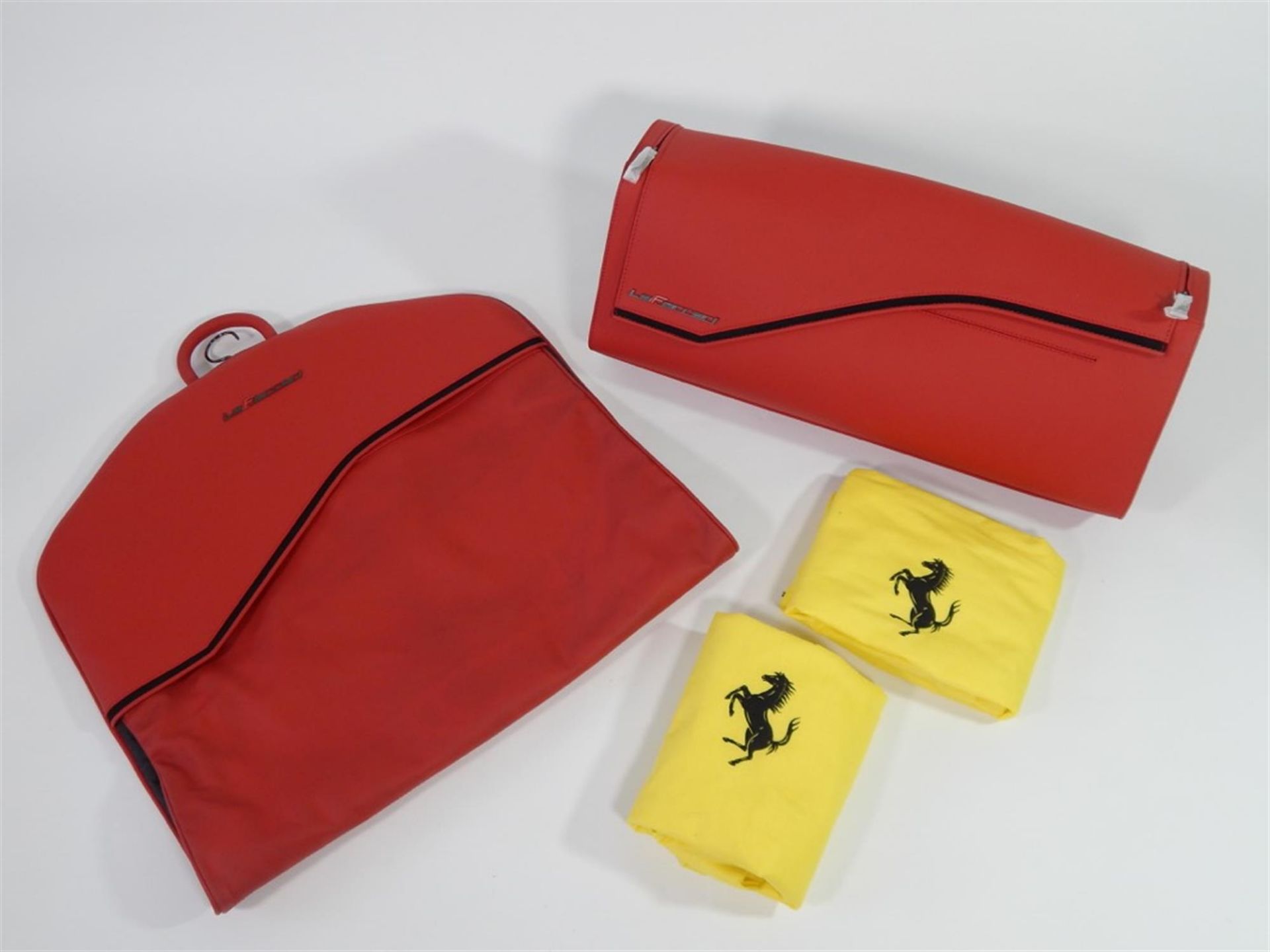2013 - 2016 Ferrari LaFerrari 2 Piece Complete Schedoni Luggage Set