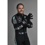 Charity Lot: A Pair of Used Driver's Gloves Signed by Valtteri Bottas (with CoA)