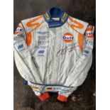 Heinz-Harald Frentzen Signed Race Overalls