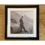 Sean Connery's James Bond with Aston Martin DB5*