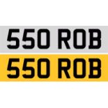 Registration Number 550 ROB