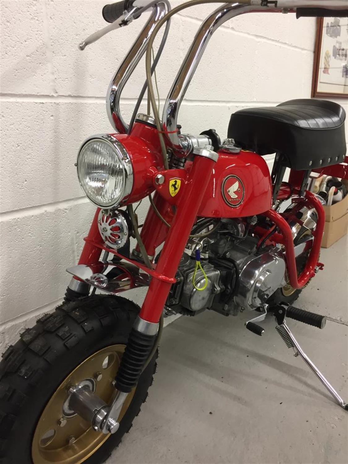 1969 Honda Z50A Ferrari Tribute Monkey Bike - Image 4 of 8