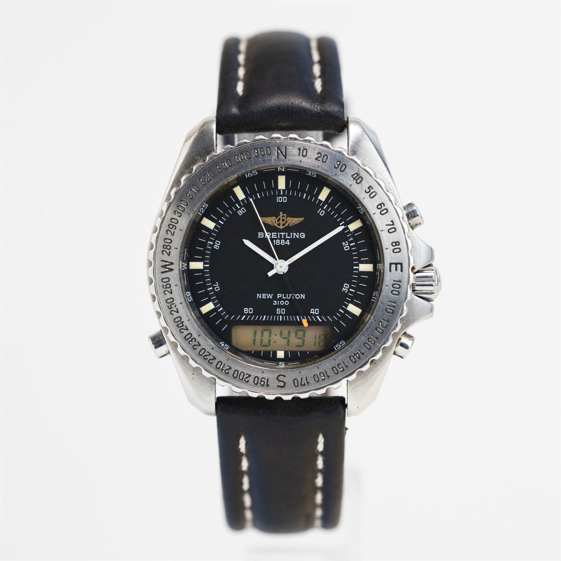 c.1995 Breitling Pluton Quartz a51037. - Image 2 of 4