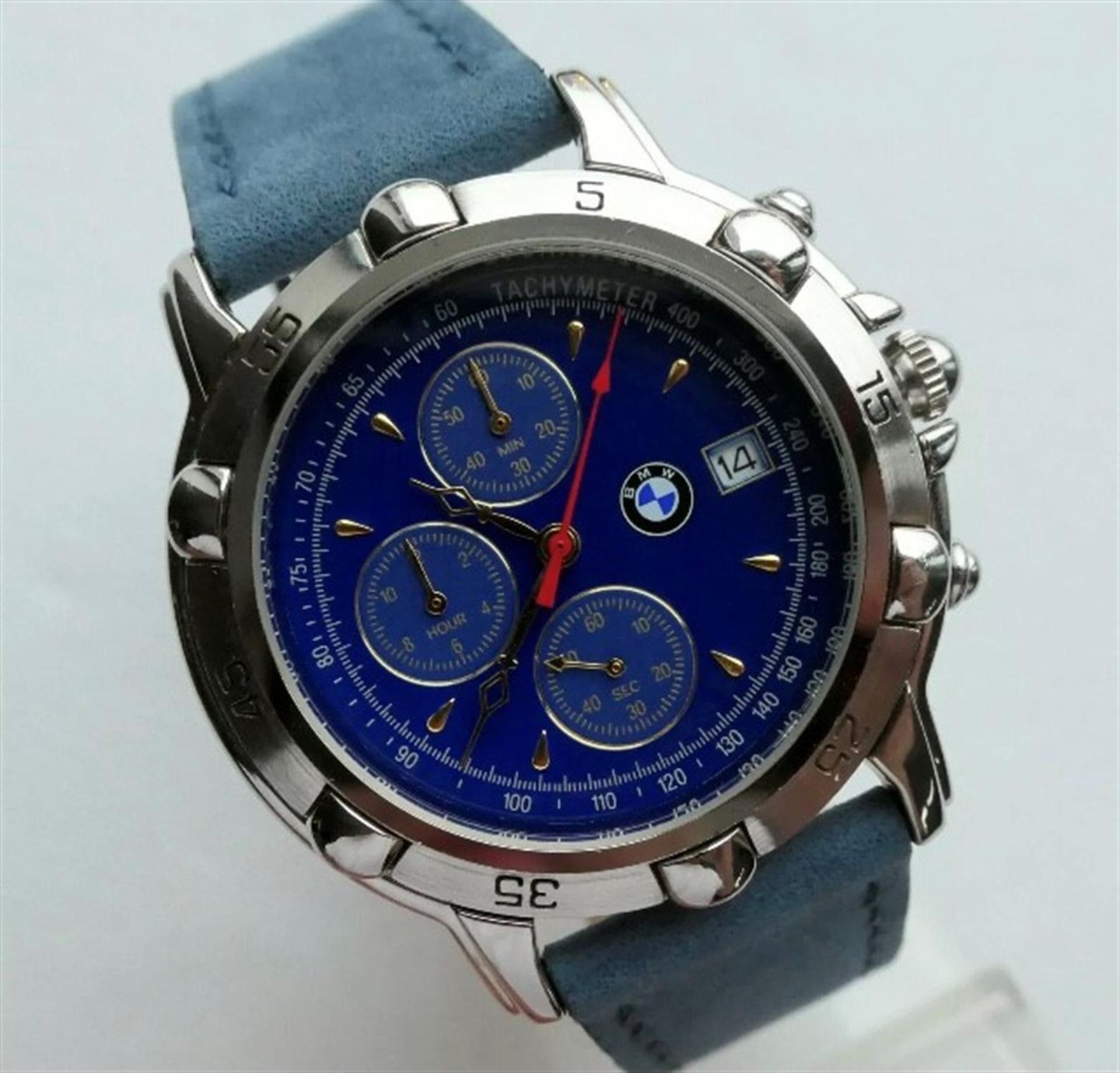 A Genuine And Rare BMW Chronograph Gentleman's Wrist Watch, C1990s. - Image 4 of 10