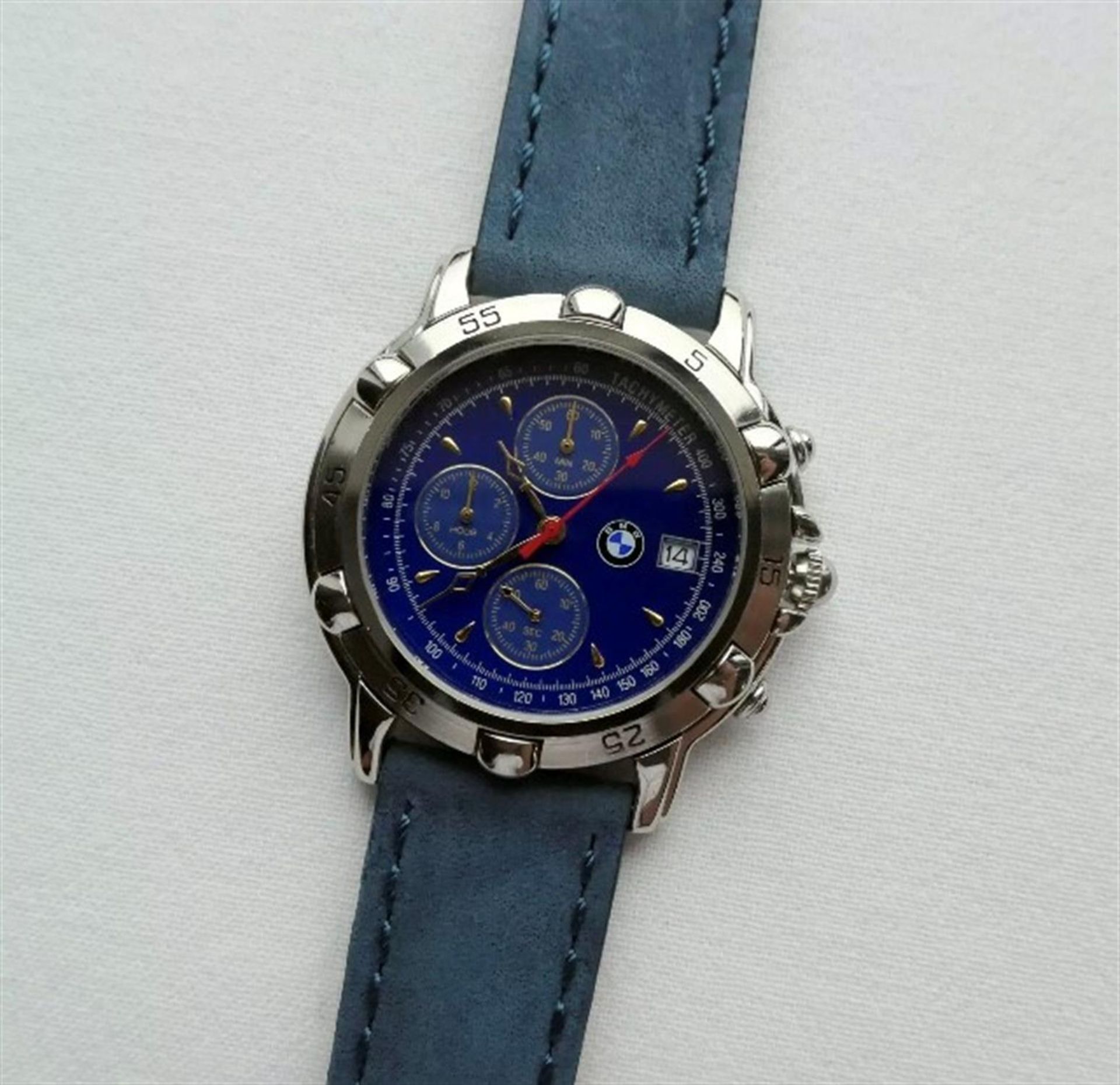 A Genuine And Rare BMW Chronograph Gentleman's Wrist Watch, C1990s. - Image 5 of 10