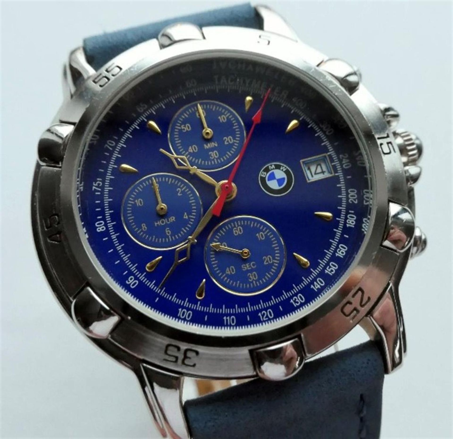 A Genuine And Rare BMW Chronograph Gentleman's Wrist Watch, C1990s. - Image 3 of 10
