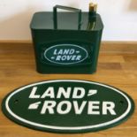 A suite of contemporary Land Rover-badged items