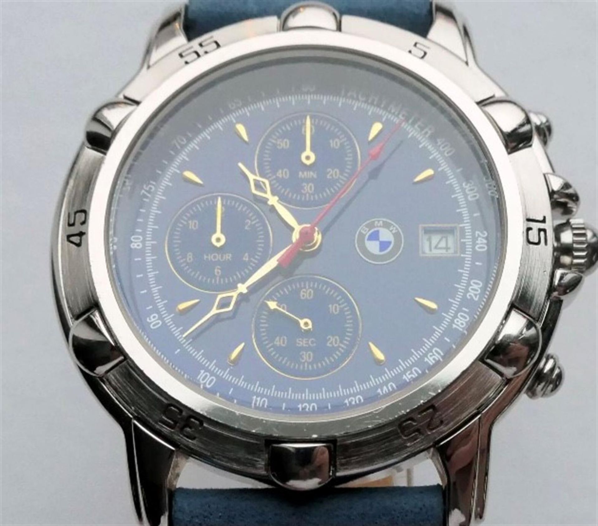 A Genuine And Rare BMW Chronograph Gentleman's Wrist Watch, C1990s. - Image 9 of 10