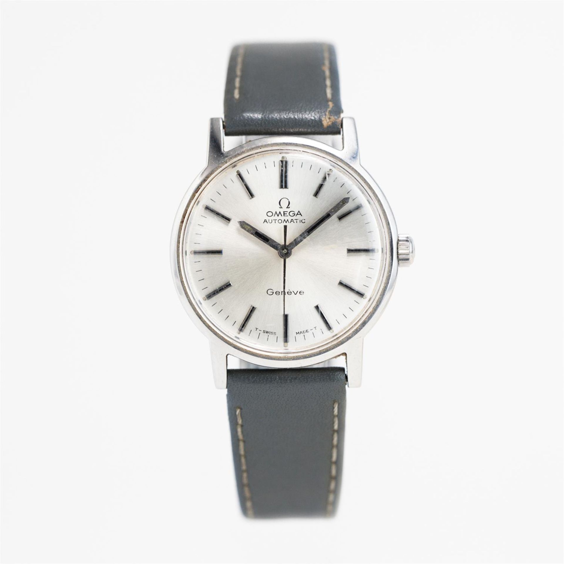 C.1969 Omega Geneve Automatic strap watch - Image 2 of 3