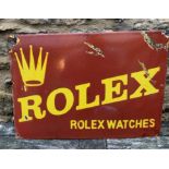 Enamelled Rolex Advertising Sign