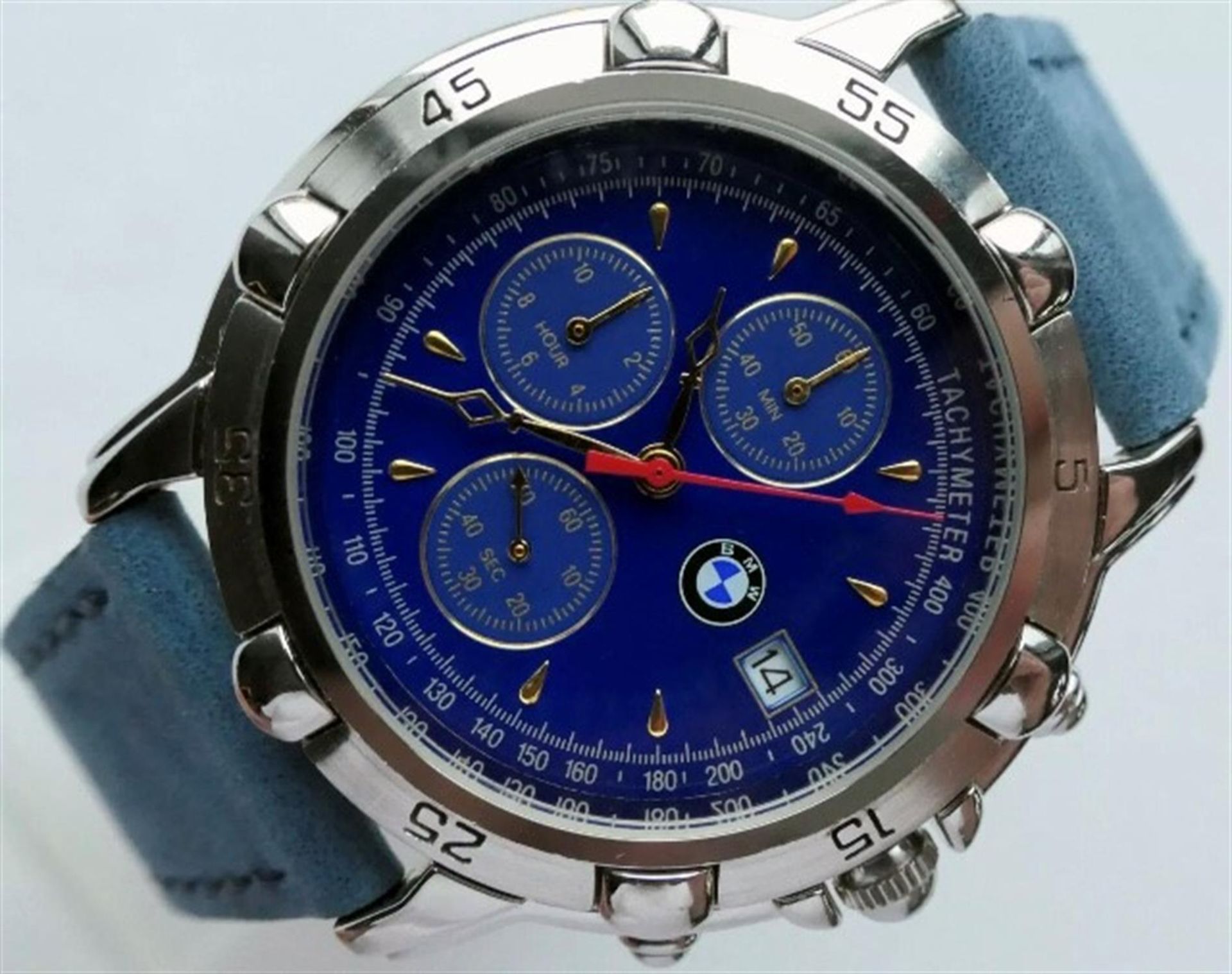 A Genuine And Rare BMW Chronograph Gentleman's Wrist Watch, C1990s. - Image 7 of 10