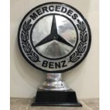 A Mercedes-Benz-Themed Cast Aluminium Trophy-Type Roundel