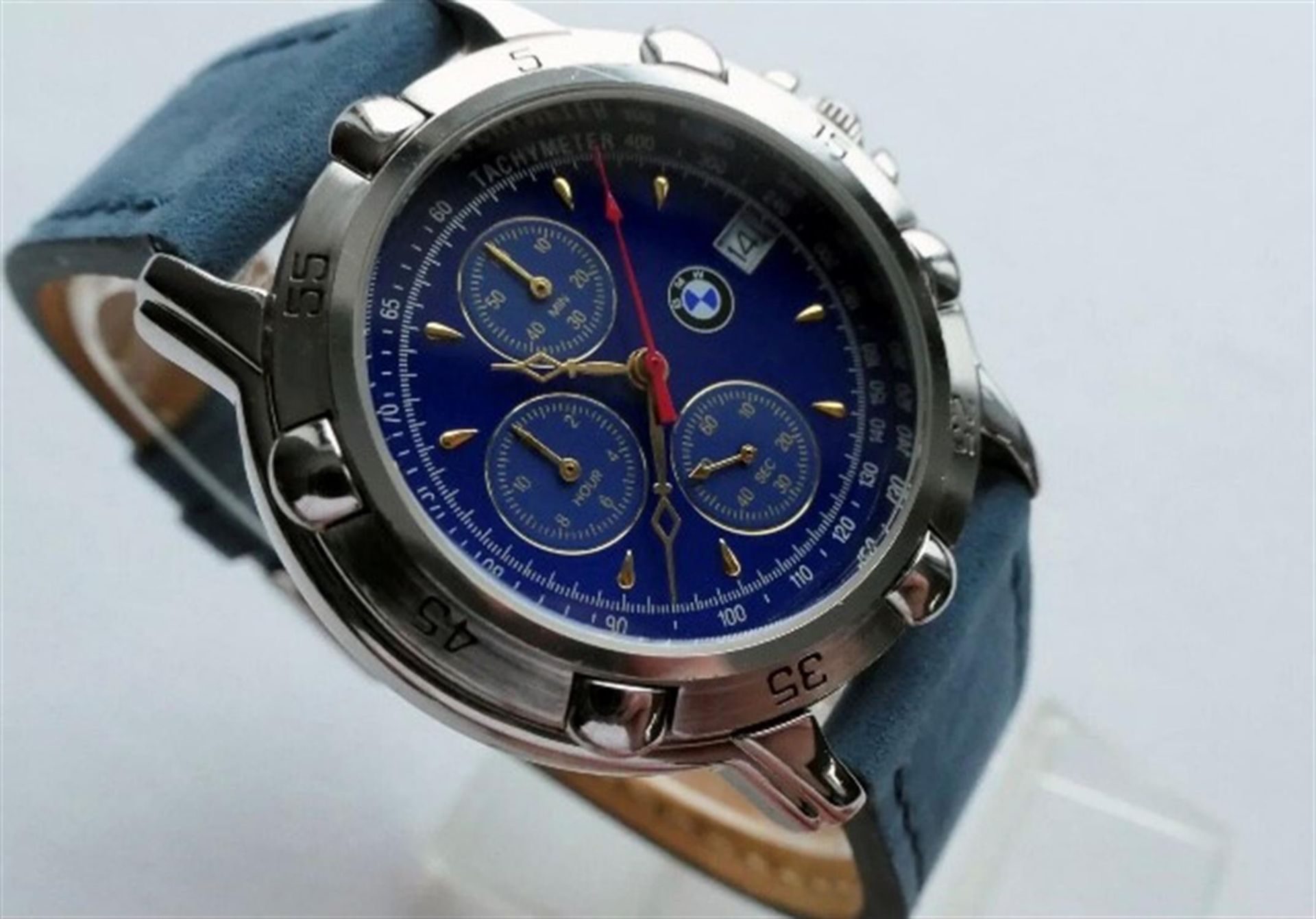 A Genuine And Rare BMW Chronograph Gentleman's Wrist Watch, C1990s. - Image 10 of 10