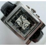 A genuine and very rare Mercedes Benz chronograph gentleman's Art Deco style racing design wrist