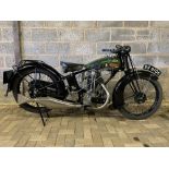 1929 BSA 493cc S29 Twin Port OHV Lightweight