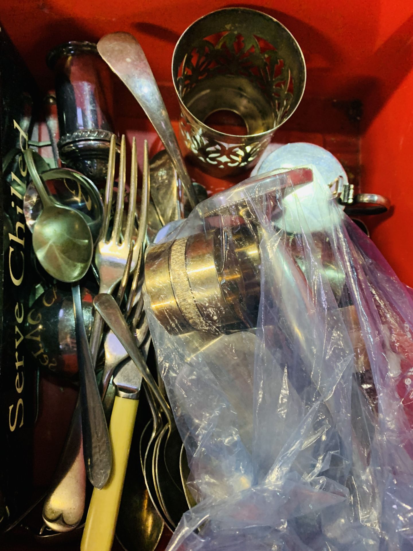 Quantity of flatware and silver plate - Image 4 of 5