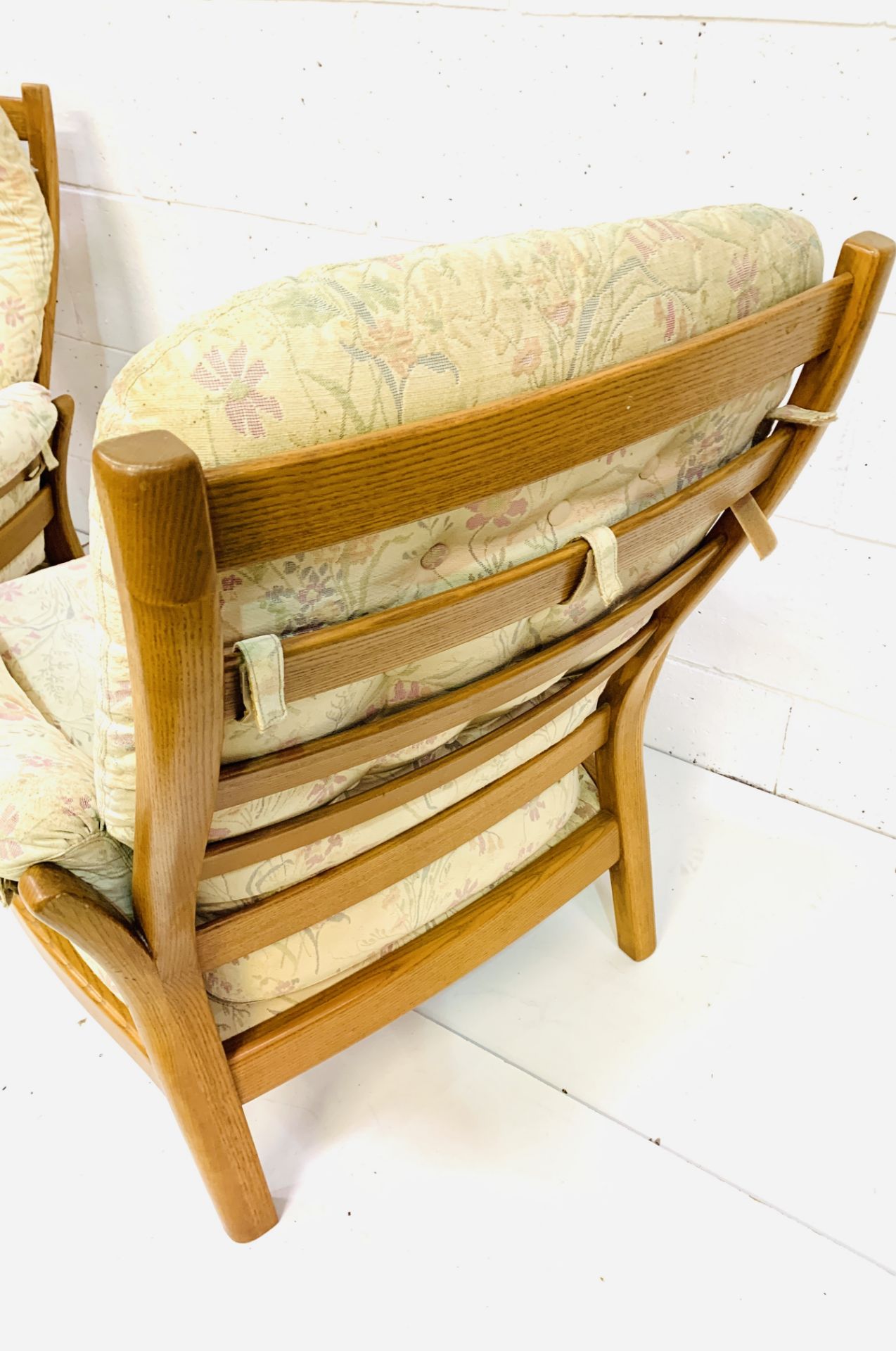 Pair of Ercol armchairs - Image 4 of 5