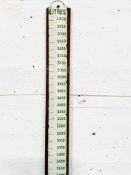 Long enamel measuring gauge