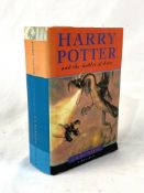 Harry Potter and the Goblet of Fire, First Edition, by J K Rowling.