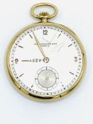 Patek Phillipe 18ct gold case pocket watch, in going order.