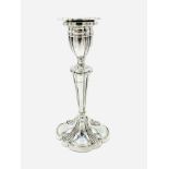 Sterling silver candlestick