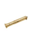 9ct gold cigar pricker.