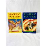 Harry Potter and the Half-Blood Prince, first edition with another.