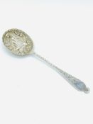 Silver berry spoon