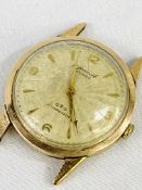 1960's Accurist 9ct gold case gentleman's wrist watch