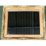 Gilt framed mirror