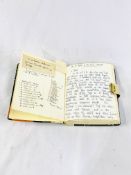 A personal diary written by Barbara Litwin, dated 1957, mainly in German.