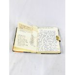 A personal diary written by Barbara Litwin, dated 1957, mainly in German.
