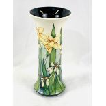 Moorcroft daffodil vase, dated 2009, limited edition 61/150.