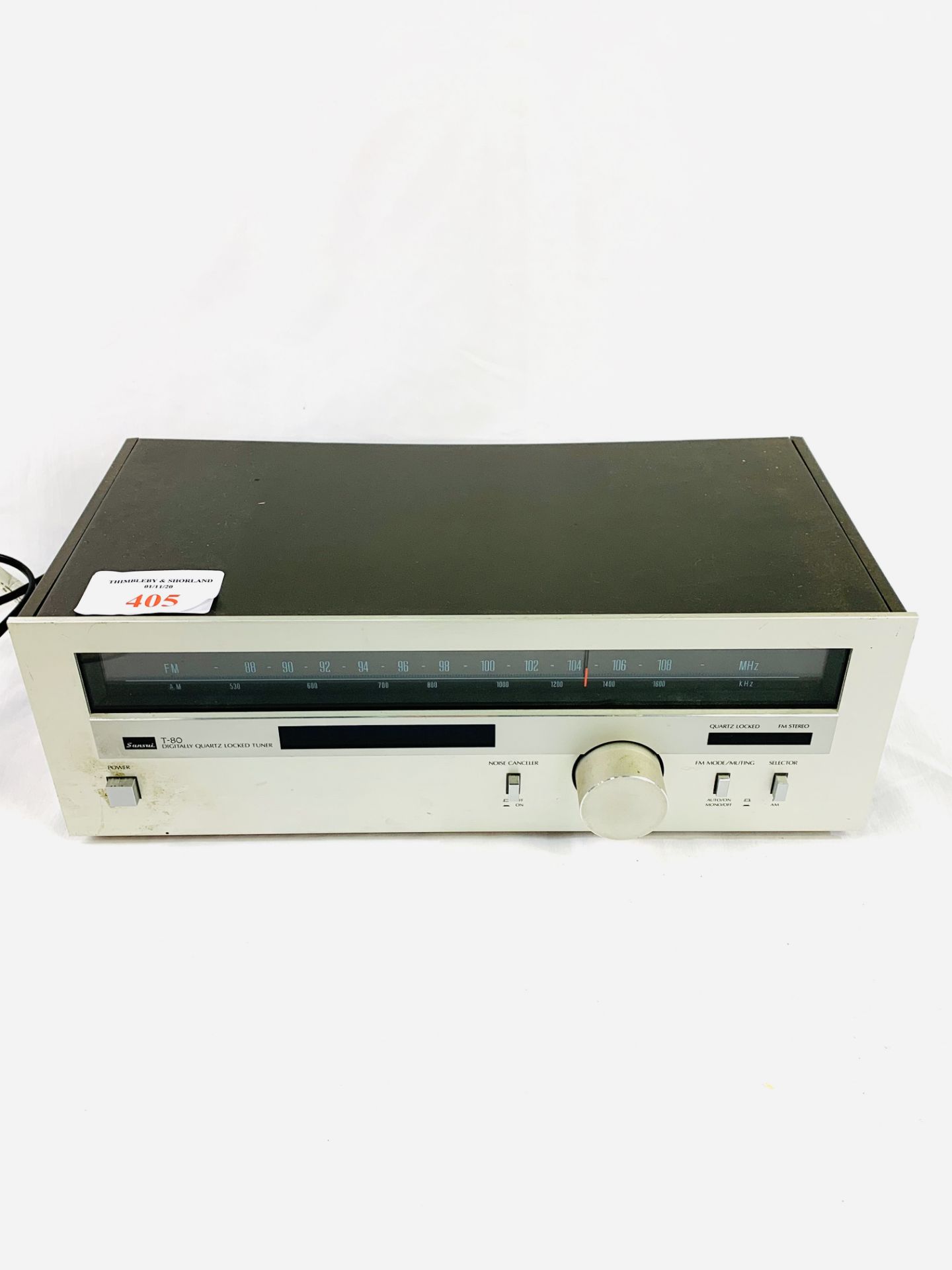 Sansui T-80 Tuner