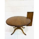 Ercol oval top extendable table