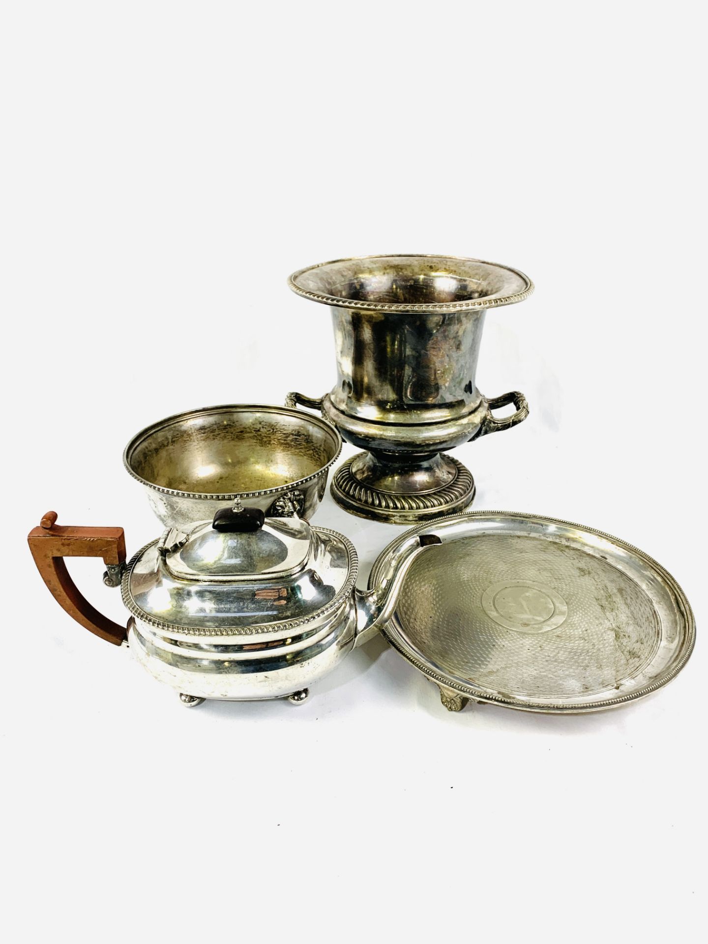 Quantity of flatware and silver plate