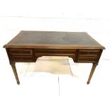 Edwardian mahogany desk