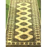 Beige ground rug