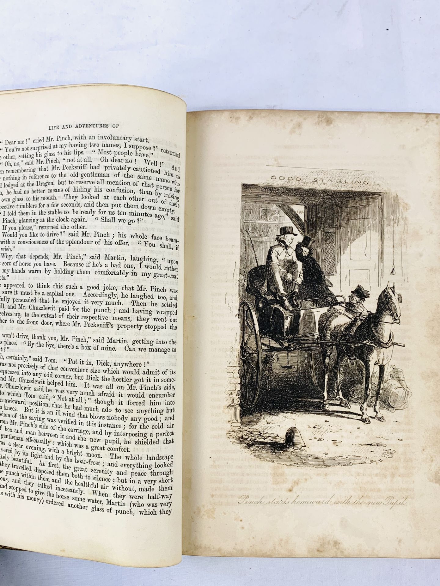 The Life and Adventures of Martin Chuzzlewit by Charles Dickens, Chapman & Hall 1844, 1st Edition. - Image 4 of 6