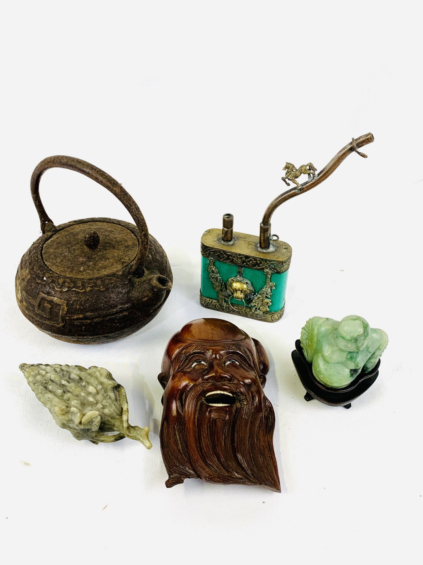 Six various Oriental items. - Image 4 of 4