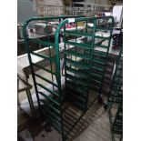 20 tier tray trolley.