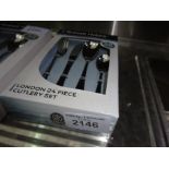 Russell Hobbs 24 piece cutlery set.