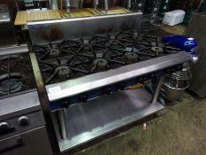 Blue Seal 8 burner gas cooker