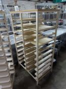 20 tier serving trolley