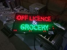 Quantity of LED signs