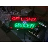 Quantity of LED signs